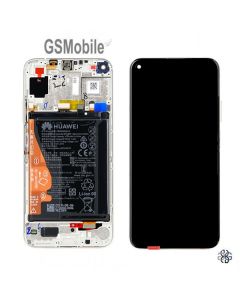 Pantalla con marco para Huawei Honor 20 Original - Blanco island&eacute;s