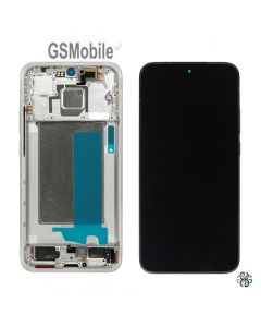 Pantalla completa con marco para Xiaomi Poco F7 5G Original - Blanco