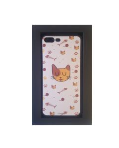 Funda para iPhone 7 Plus Mundo Felino Rosa