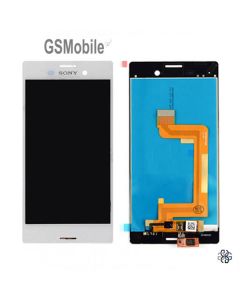 Pantalla completa Sony Xperia M4 Aqua Blanco