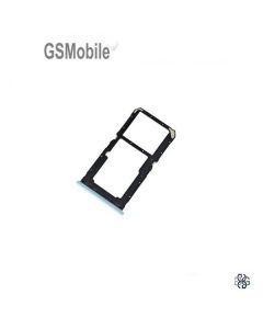 Bandeja tarjeta SIM para Oppo A60 Azul