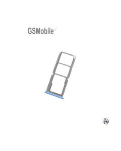 Bandeja tarjeta SIM y SD para Oppo A54S Azul