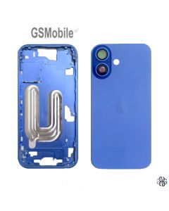 Chasis intermedio para iPhone 16 Plus - Azul