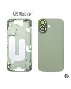Middle Frame with Back Cover for iPhone 17 Green
