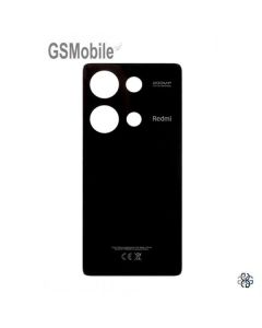 Tapa trasera negra para Xiaomi Redmi Note 13 Pro 4G de alta calidad