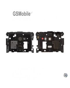 Chasis con cristal de camara LG G2 D802 Negro