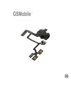 Flex de Volumen & Audio Jack iPhone 4G Negro