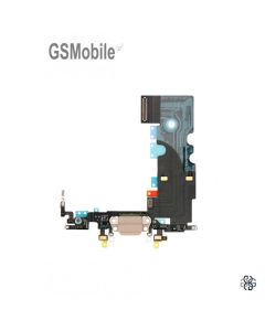 Flex conector de carga & Micrófono iPhone 8 Dorado