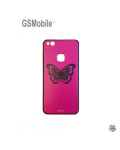 Funda para Huawei P10 Lite Mariposa Rosa