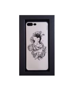Funda para iPhone 7 Plus Geisha Blanco