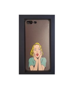Funda para iPhone 7 Plus La Rubia Negro