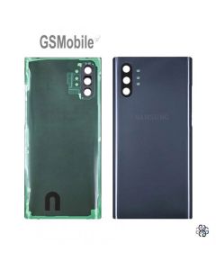 Tapa trasera + cristal cámara para Samsung Note 10 Plus Galaxy N975F Negro