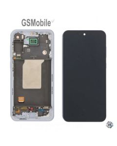 Pantalla Completa para Samsung Galaxy A56 5G A566B Plata Original (Assembled)