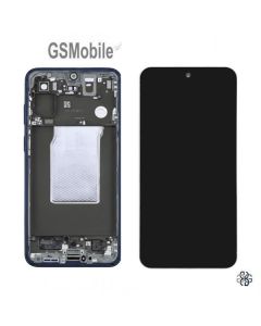 Samsung Galaxy A57 5G A576B LCD Display with Frame Navy Blue – Original (Assembled)