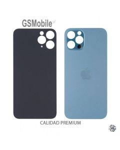 Cristal para iPhone 12 Pro Max Azul - Calidad Premium