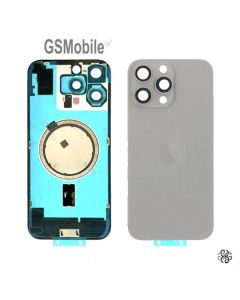 Tapa trasera iPhone 16 Pro Max - Titanio