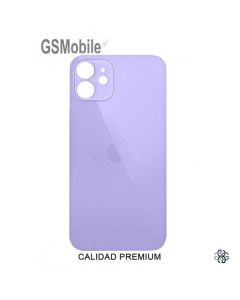Cristal trasero para iPhone 12 - Morado