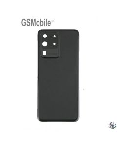 Tapa trasera + cristal cámara Samsung S20 Ultra - Negro