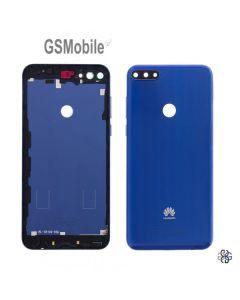 Tapa trasera para Huawei Y7 2018 Azul
