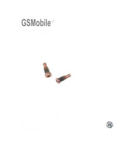 Juego de 2 tornillos externos iPhone 8 Dorado